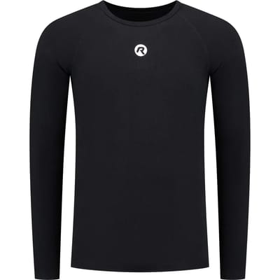 Rogelli Core II Dames en Heren 2 pack Ondershirt - Lange Mouw - Zwart