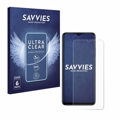 Savvies - Screenprotector voor Infinix Hot 30i - Folie Beschermfolie transparant 6 Stuks