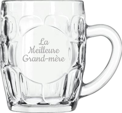 Bierpul gegraveerd - 55cl - La Meilleure Grand-mère