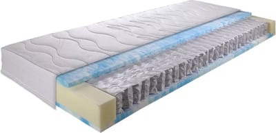 Densi - Eco-Line - pocketveer matras - 90x200cm - Green - 100% milieuvriendelijk matras