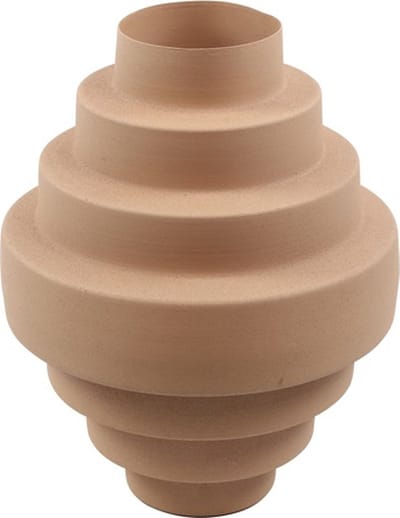 Countryfield Vaas Rana metaal L25B25H32,5CM roze