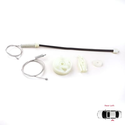 BWR912 Elektrische Raambedieningsregelaar Reparatieset Achter Links voor Peugeot 206 CC 2D T16 2000-2008 2-deurs Coupé Cabriolet 922357