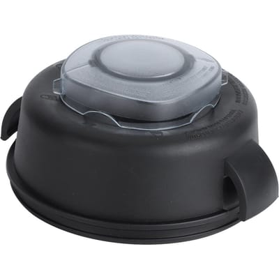 Couvercle de rechange pour mixeur, grand et petit, avec bouchon, compatible avec le récipient Vitamix Eastman Tritan de 64 oz gray