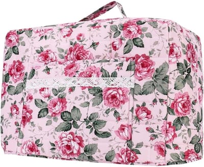 Naaimachinehoes - Beschermhoes - Naaien Organiseren - Bloemenprint - 43x24x35cm - Bohemian