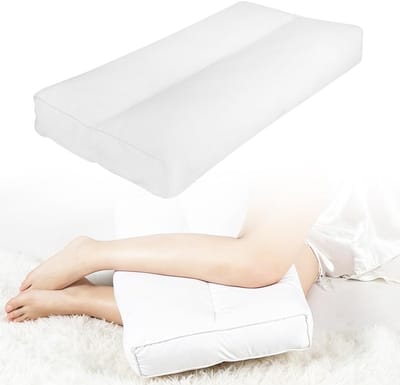 Ergonomisch knie- en beenkussen voor zijslapers, traagschuim, verstelbaar en comfortabel, ideaal voor betere nachtrust en ondersteuning