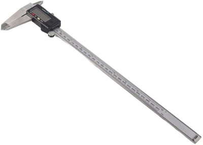 Dailygoods- Digitale Schuifmaat 300 mm - Elektronische Schuifmaat - Roestvrij Staal - Groot LCD-display - Nauwkeurige Metingen - Voor Machineonderdelen
