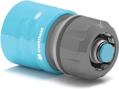 Cellfast - Cellfast - Snelle Slangkoppeling - Met Waterstop - Ideal Line™ Plus - 1/2" - 5/8" (CF50-620)
