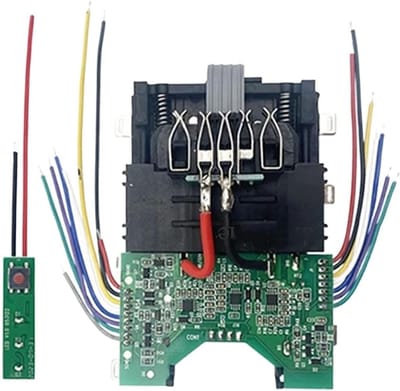 Batterij Bescherming Board - PCB Module - Gereedschap Accu - Overlaad Beveiliging - 8 x 5 x 1 cm