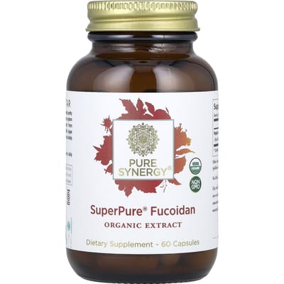Pure Synergy, SuperPure® Fucoidan, 60 capsules