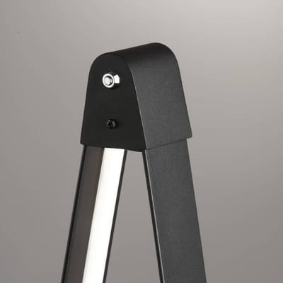 FISCHER & HONSEL LED vloerlamp Fenga, touchdimmer, CCT, zwart