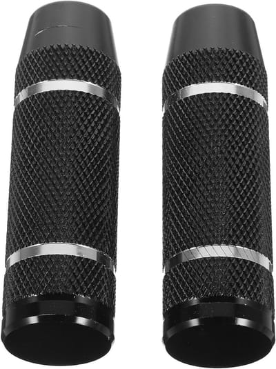 Fiets Pedaal - Voetsteunen Fiets - Extra passagier - Antislip Groeven - 8.5 cm - Zwart