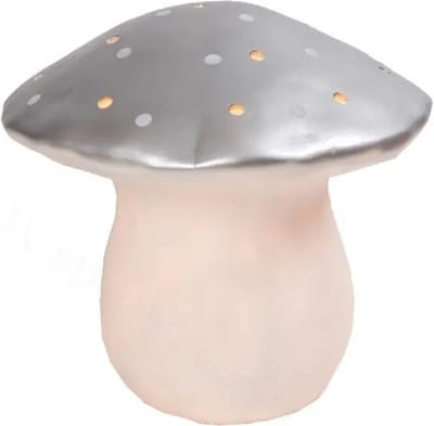 Heico Lamp - Paddenstoel Groot - Zilver