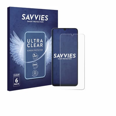 Savvies - Screenprotector voor Blackview Shark 6 5G - Folie Beschermfolie transparant 6 Stuks