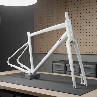 700C Gravel Frame Lichtgewicht Plat Stuur Gravel Frame Fietsonderdelen Duurzaam Stijf Voor Woon-Werkverkeer