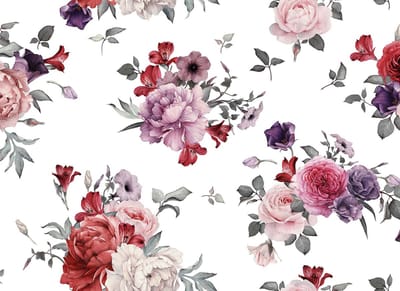 Fotobehang FlowerBouquet1 DD118534 A.S. Création Designwalls | Fotobehang online webshop