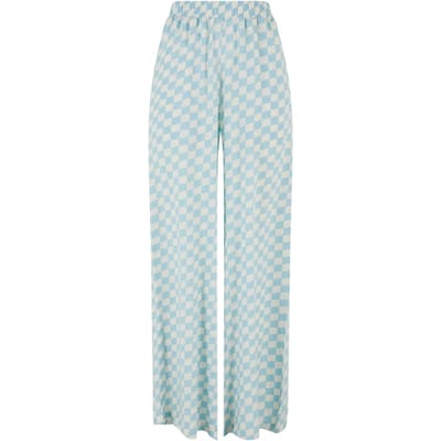 Urban Classics - Viscose Resort Wijde broek - XXL - Blauw