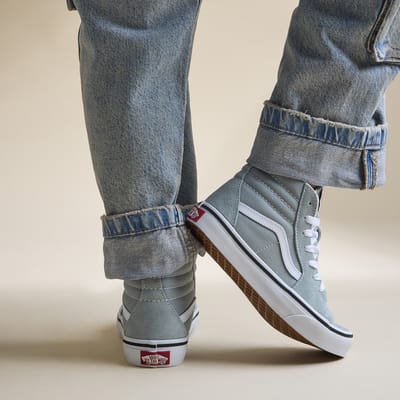Vans Vans Sk8-Hi Sneakers grijs Canvas