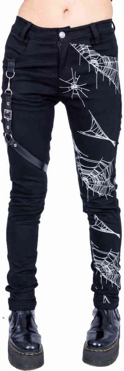 Heartless - Arhana Broek rechte pijpen - 36/34 inch - Zwart