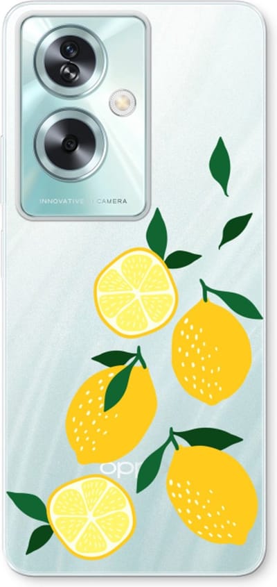 Case Company® - Hoesje geschikt voor Oppo A79 hoesje - You're my lemon - Soft Cover Telefoonhoesje - Bescherming aan alle Kanten en Schermrand