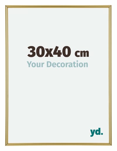 Your Decoration - Puzzellijst 30x40 cm - Goud - Puzzellijst 500-1000 stukjes - Kunststof Fotolijst - Annecy