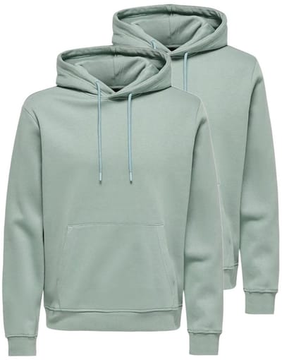 Only & Sons Heren hoddie 2 pack Connor