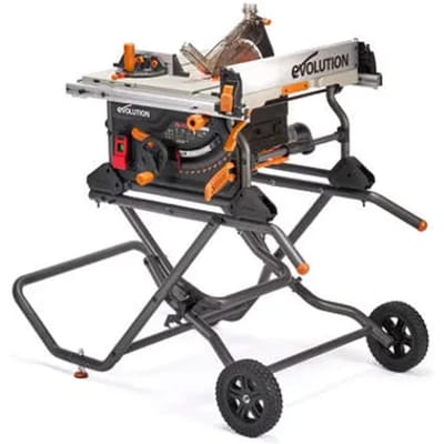EVOLUTION POWER TOOLS - TAFELZAAG R255TBLX MET STAND