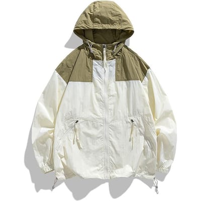 Nieuw Koppel Heren- en Dames Zomer Zonbeschermingskleding Ademend Anti-UV Outdoor Huidkleding Jas 4XL