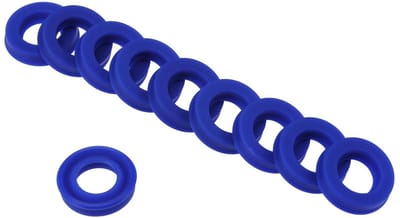 UHS Radiale Asafdichtingen, Industriële PU Olieafdichtingen voor Hydraulische Cilinders (Blauw, 12mm ID x 20mm OD, 5mm Breed) - Duurzaam, Waterdicht en Bestendig tegen Hoge Druk