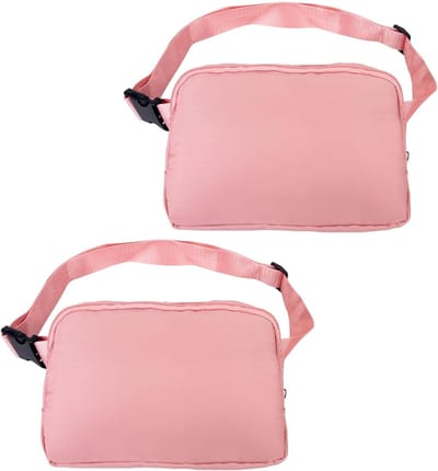 Heuptas voor Dames in Roze, Stijlvolle en Ruime Fanny Pack voor Dagelijks Gebruik en Reizen