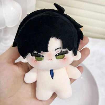 10cm Mini Poppetje Anime Liefde En Diepe Ruimte Zayne Sleutelhanger Mini Zeester Lichaam Zacht Pluche Poppetje Hanger Cosplay Cartoon Speelgoed Cadeau Kerst black