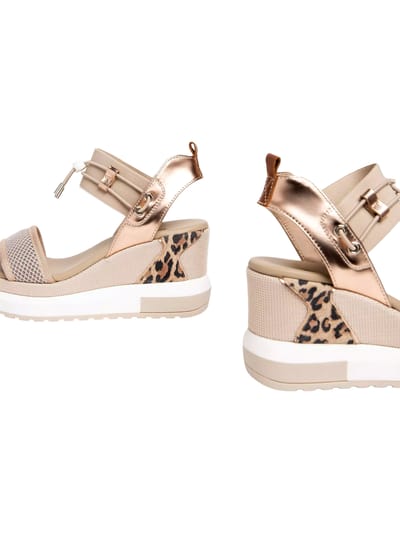 Sandalen Nerogiardini T.At1610 T.Brill Elastico Beige Chiar Armenia Co - Fashion Wear - Vrouwen