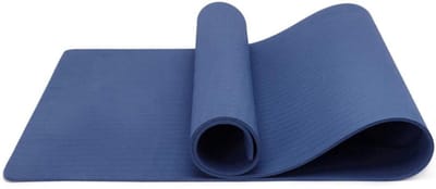 Zavira® Yogamat - Sport - Fitness - Marineblauw - 183 x 61 x 0,6 centimeter