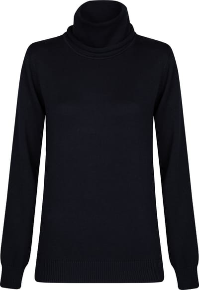 Felix Hardy Coltrui - Kabeltrui - 100% Katoen Trui Dames Navy - S