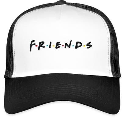 Friends Officieel Logo Als Borduurmotief Trucker Cap