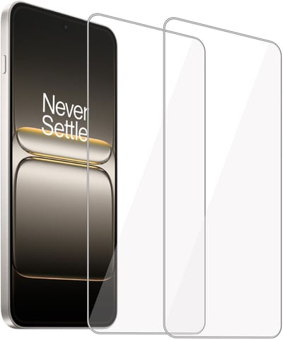 ChiGuard Screenprotector 2x geschikt voor OnePlus Nord 5 Screenprotector - Beschermglas - Curved - GuardCover