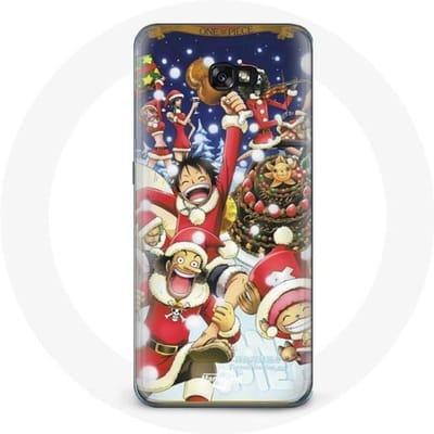 Coque pour Samsung Galaxy A5 2017 One Piece Christmas Day Anime Manga