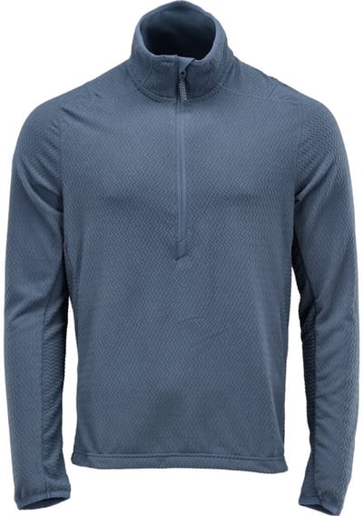 Mascot Customized Microfleece trui met korte rits 22703-639 - steenblauw - XL