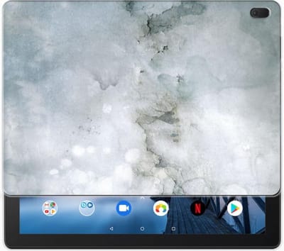 Tablethoes Lenovo Tab E10 Painting Grey
