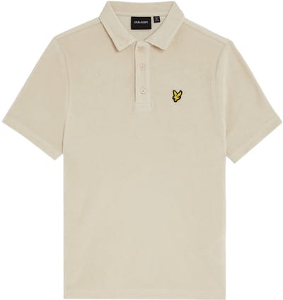 Lyle & Scott zomer polo shirt jongens - kit - Towelling