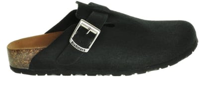 Bionatura Clogs Zwart Suede Leder maat 36