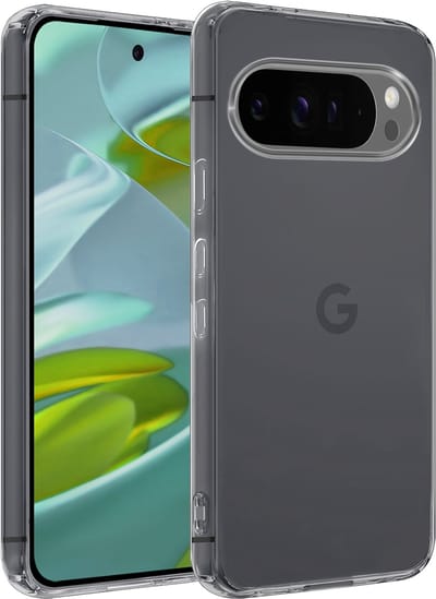 Hoesje - Geschikt voor Google Pixel 10 Pro - Sterk & Shockproof - Hoes Cover - Siliconen Case - Telefoonhoesjes - Transparant