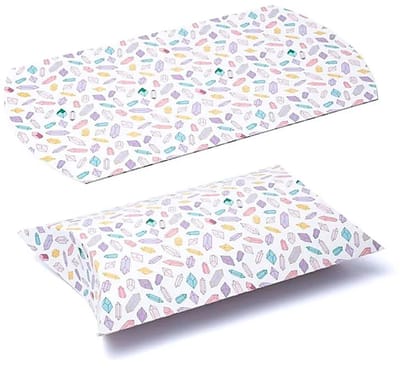 Kussendoos L Veelkleurige diamanten --verpakking van 10 stuks - 23,5x20,3cm - 23.5x20.3cm