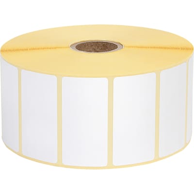 Labeletiket IEZZY Zebra 880199-025D 51x25mm 25mm wit permanent 2580st