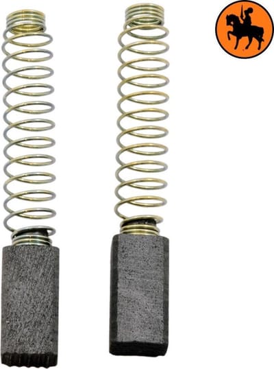 Koolborstelset voor Black & Decker P6301 - 6,3x6,3x13mm