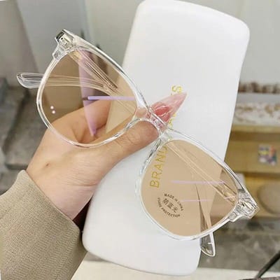 Luxe Fotochromatische Bril Vintage Anti-blauw Licht Kleurveranderende Brillen Buiten Oogbescherming Brillen Oculos De Sol