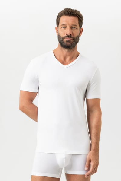 T-shirt Serie Iconic Modal Wit
