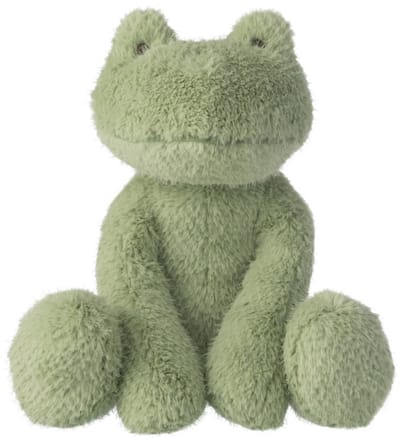 J-Line knuffelbeer Kikker - polyester - muntgroen - large