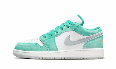 Air Jordan 1 Low New Emerald - Maat 46