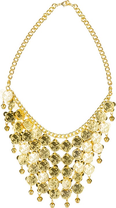 Boland - Ketting Belly dance Goud - Volwassenen - Vrouwen - Buikdanseres - Gypsy- 1001 Nacht