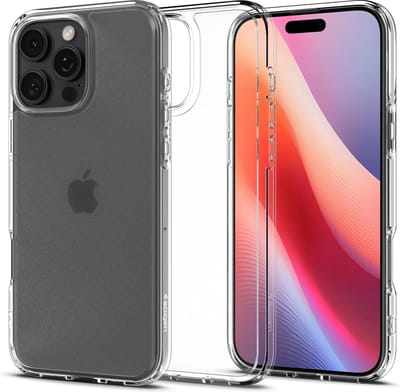 Spigen Geschikt voor Apple iPhone 16 Pro Max - Ultra Hybrid - Back Cover Hoesje - Frost Transparant